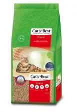 Наполнитель для кошачьего туалета Cat`s Best Original деревянный 40 л/17.2 кг